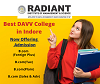 Admission open at Best DAVV College in Indore Logo